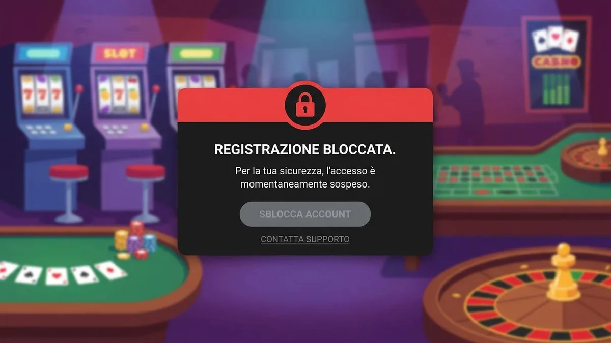Registrazione con bonus